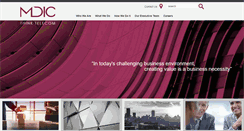 Desktop Screenshot of mdic.com